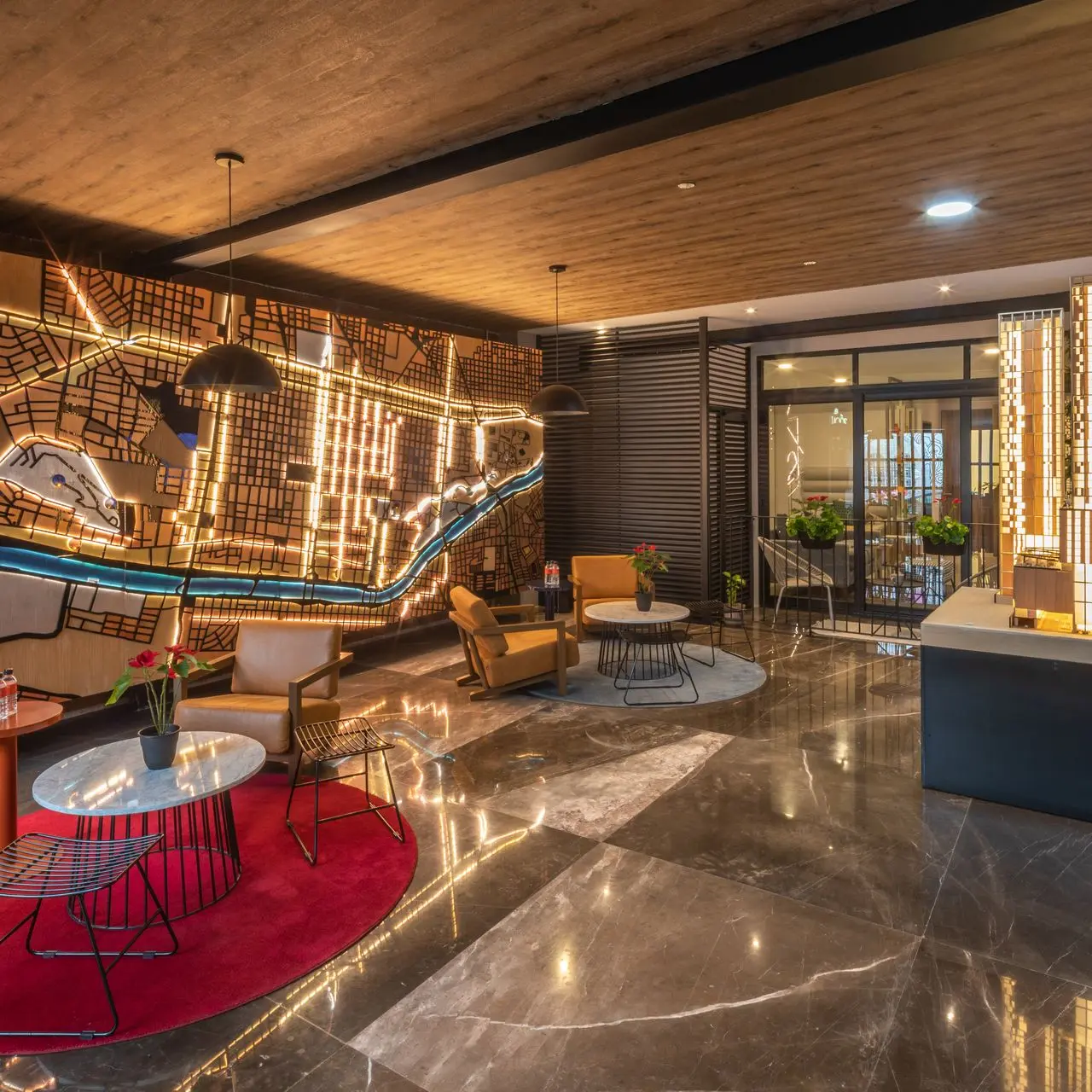 Diseño de showroom inmobiliario profesional — Volumento Experiencias